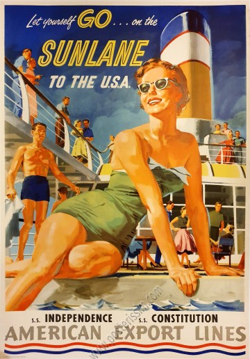 American Export Lines : Let yourself go on the Sunlane