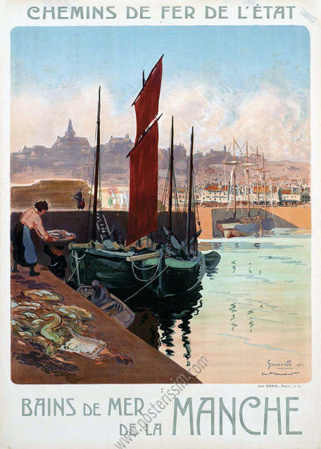 Chemins de fer de l'Etat : Bains de mer de la Manche, Granville