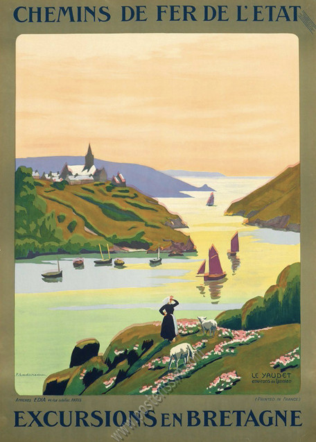 Chemins de fer de l'Etat : Excursions en Bretagne
