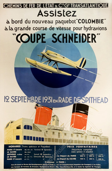 Chemins de Fer de l'Etat & CGT : Coupe Schneider - E