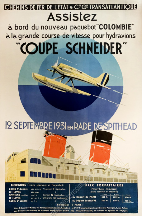 Chemins de Fer de l'Etat & CGT : Coupe Schneider - E