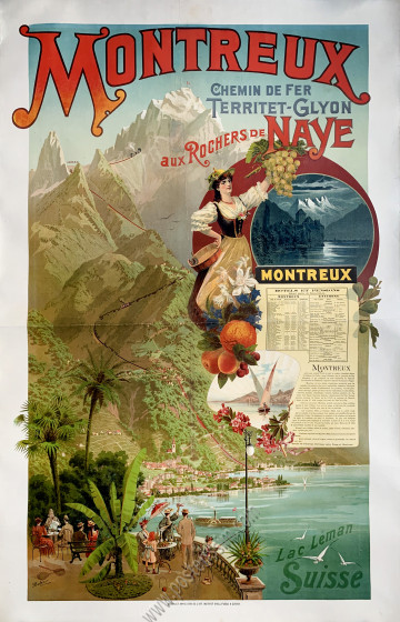 Chemin de fer Territet-Glyon : Montreux