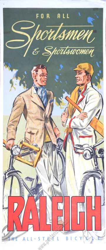 Raleigh, for all sportsmen and sportswomen
