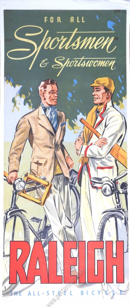 Raleigh, for all sportsmen and sportswomen