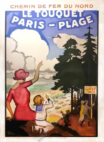 Chemin de fer du Nord : Le Touquet, Paris-Plage