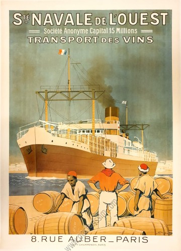 Société Navale de l'Oeust : Transport des vins